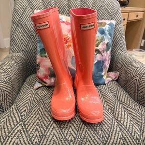 Pink Hunter Boots